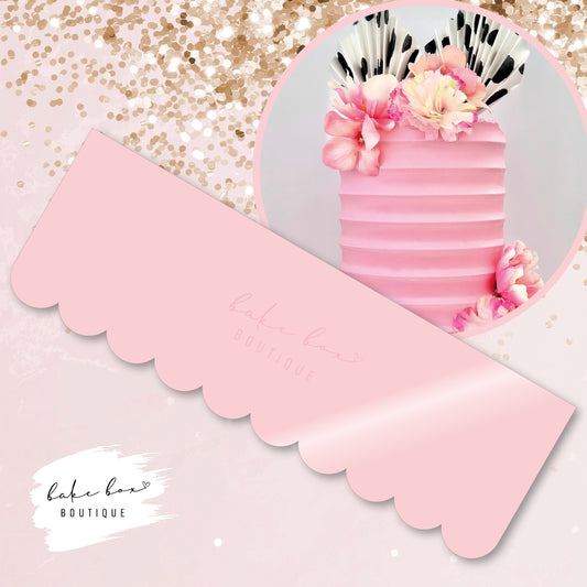 THICK SCALLOP - XL CAKE SCRAPER