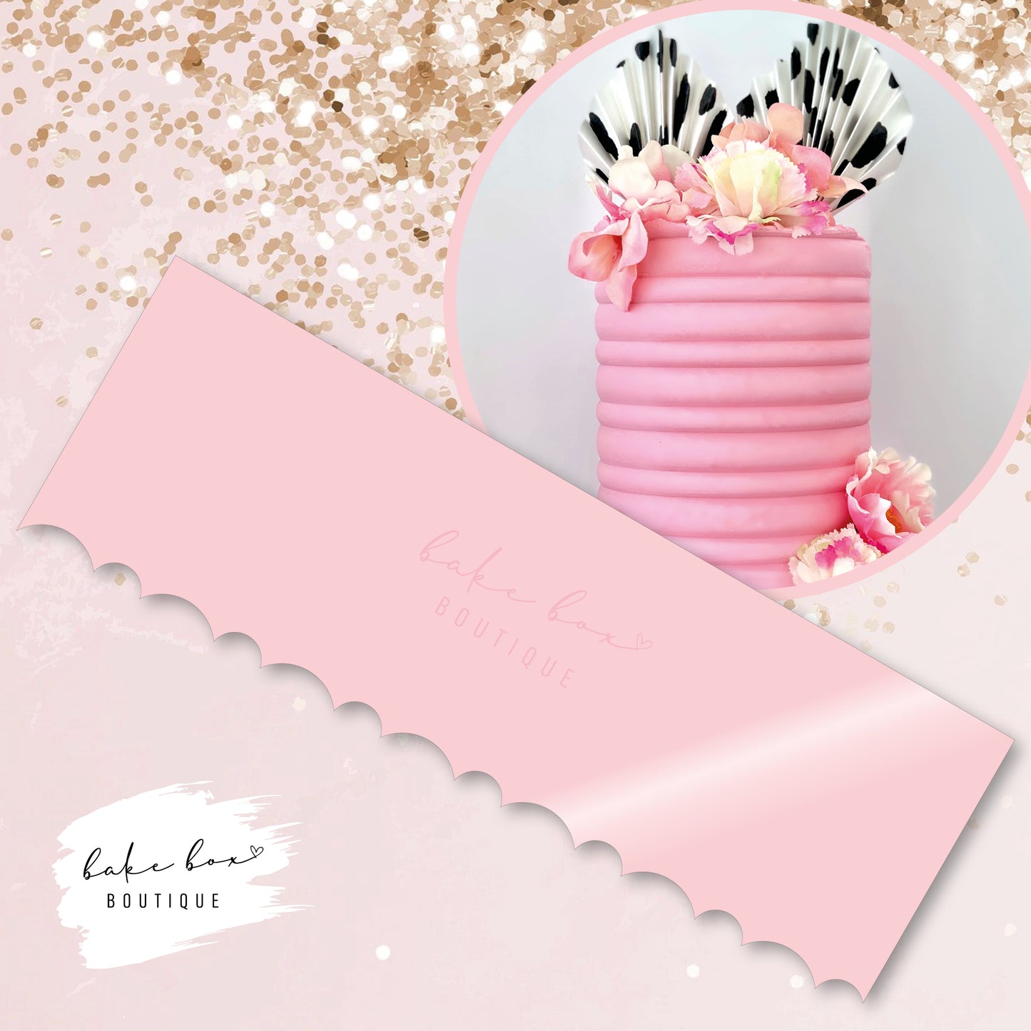 MULTI BUBBLE - XL CAKE SCRAPER