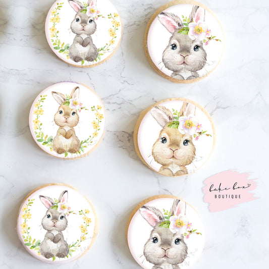 EDIBLE TOPPERS - BUNNIES