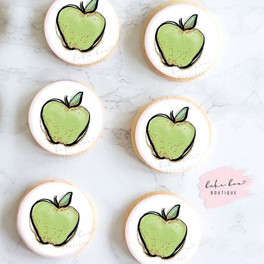 EDIBLE TOPPERS - APPLES