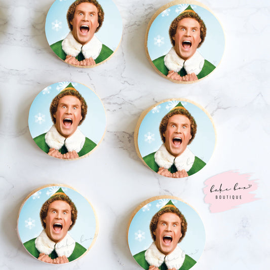 EDIBLE TOPPERS - BUDDY THE ELF