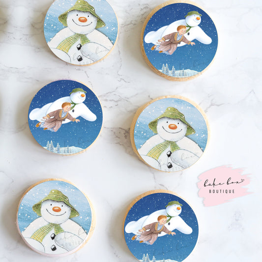 EDIBLE TOPPERS - THE SNOWMAN
