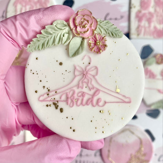 BRIDE HANGER - RAISED EMBOSSER