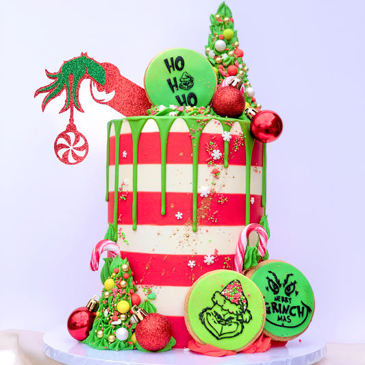 GRINCH HAND - CAKE TOPPER
