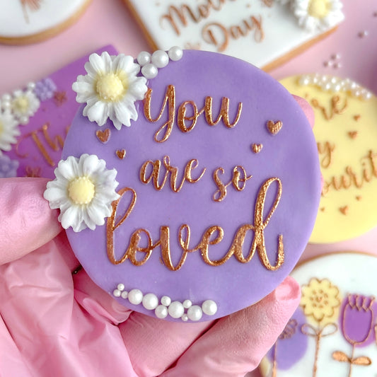 YOU ARE SO LOVED - RAISED EMBOSSER