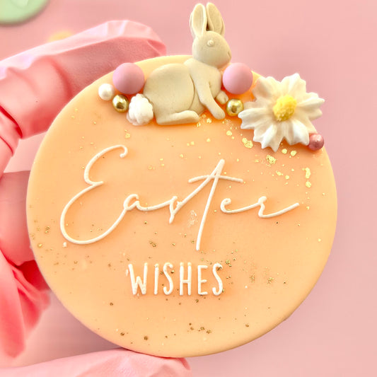 EASTER WISHES - RAISED EMBOSSER