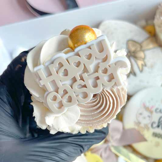 HAPPY EASTER CHARM TOPPERS