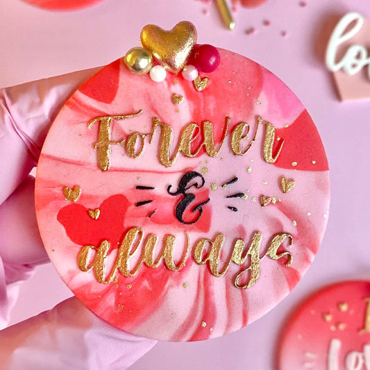 FOREVER AND ALWAYS - RAISED EMBOSSER