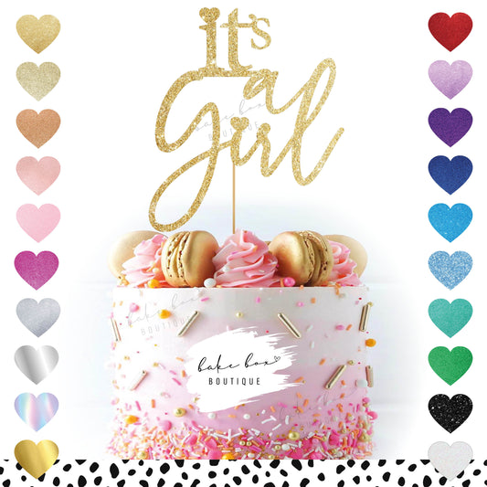 IT'S A GIRL / IT'S A BOY - CAKE TOPPER