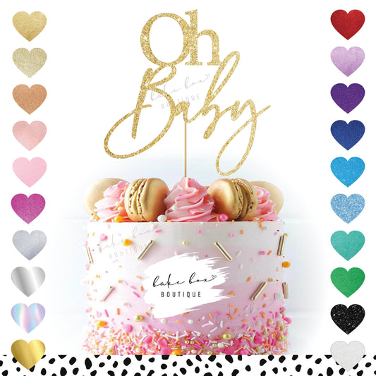OH BABY - CAKE TOPPER