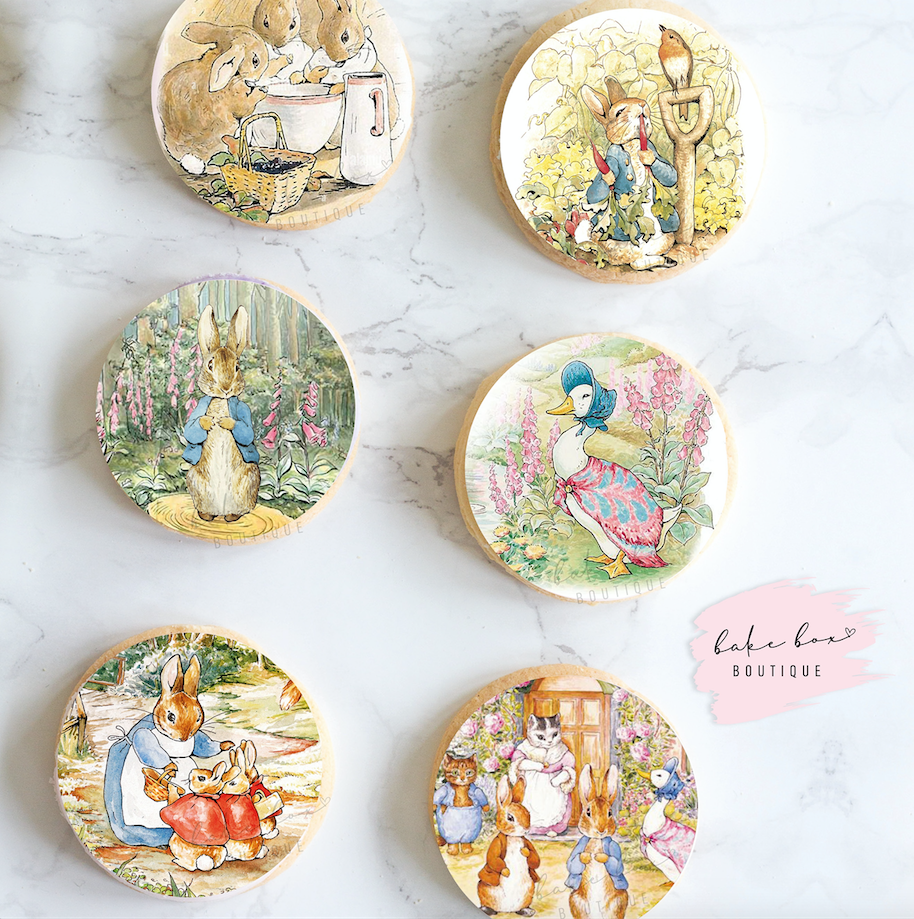 EDIBLE TOPPERS - PETER RABBIT