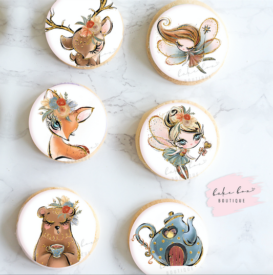 EDIBLE TOPPERS - WOODLAND FAIRY