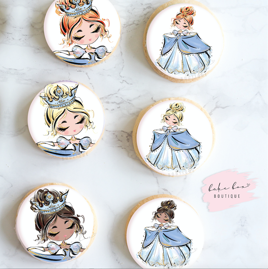 EDIBLE TOPPERS - PRINCESSES