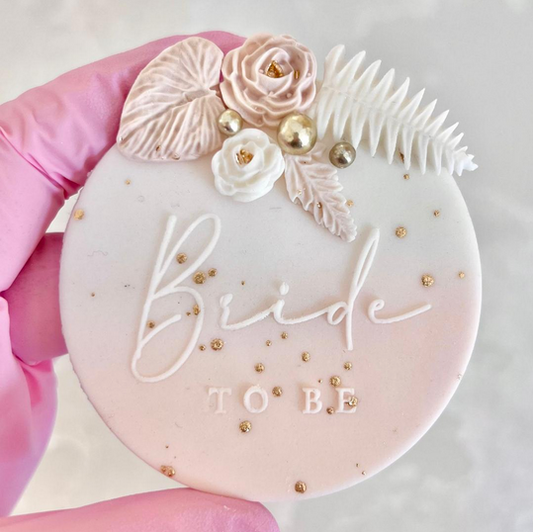 BRIDE TO BE - RAISED EMBOSSER