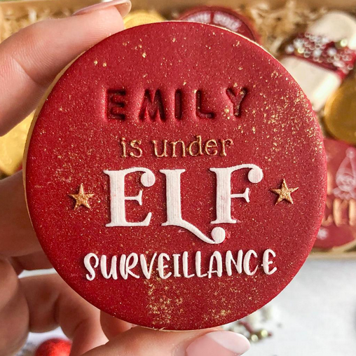 UNDER ELF SURVEILLANCE - RAISED EMBOSSER