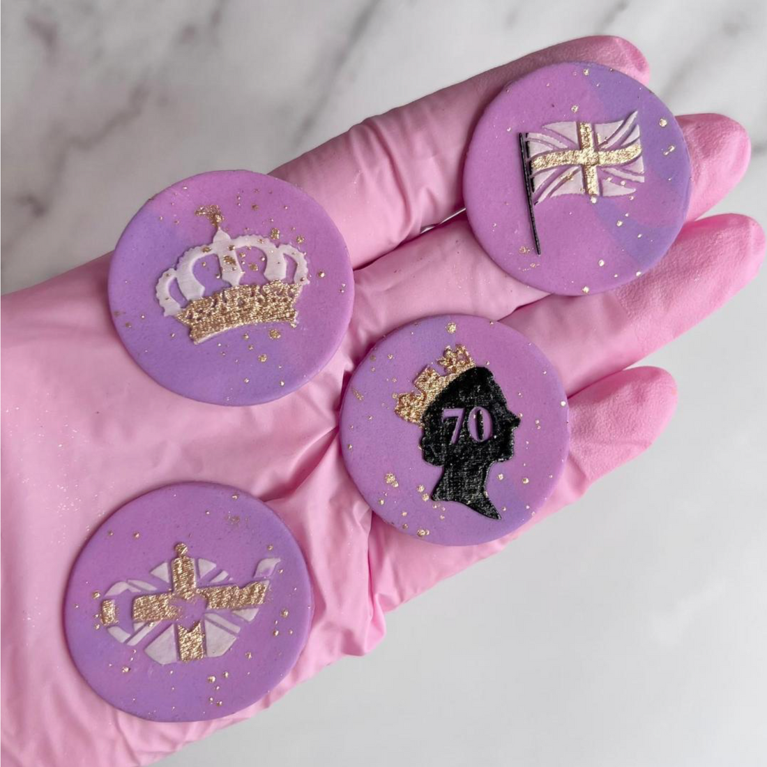 4IN1 QUEENS JUBILEE RAISED EMBOSSER Bake Box Boutique