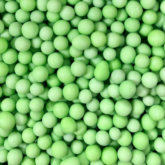SMALL LIME GREEN CHOCOBALLS - SPRINKLES