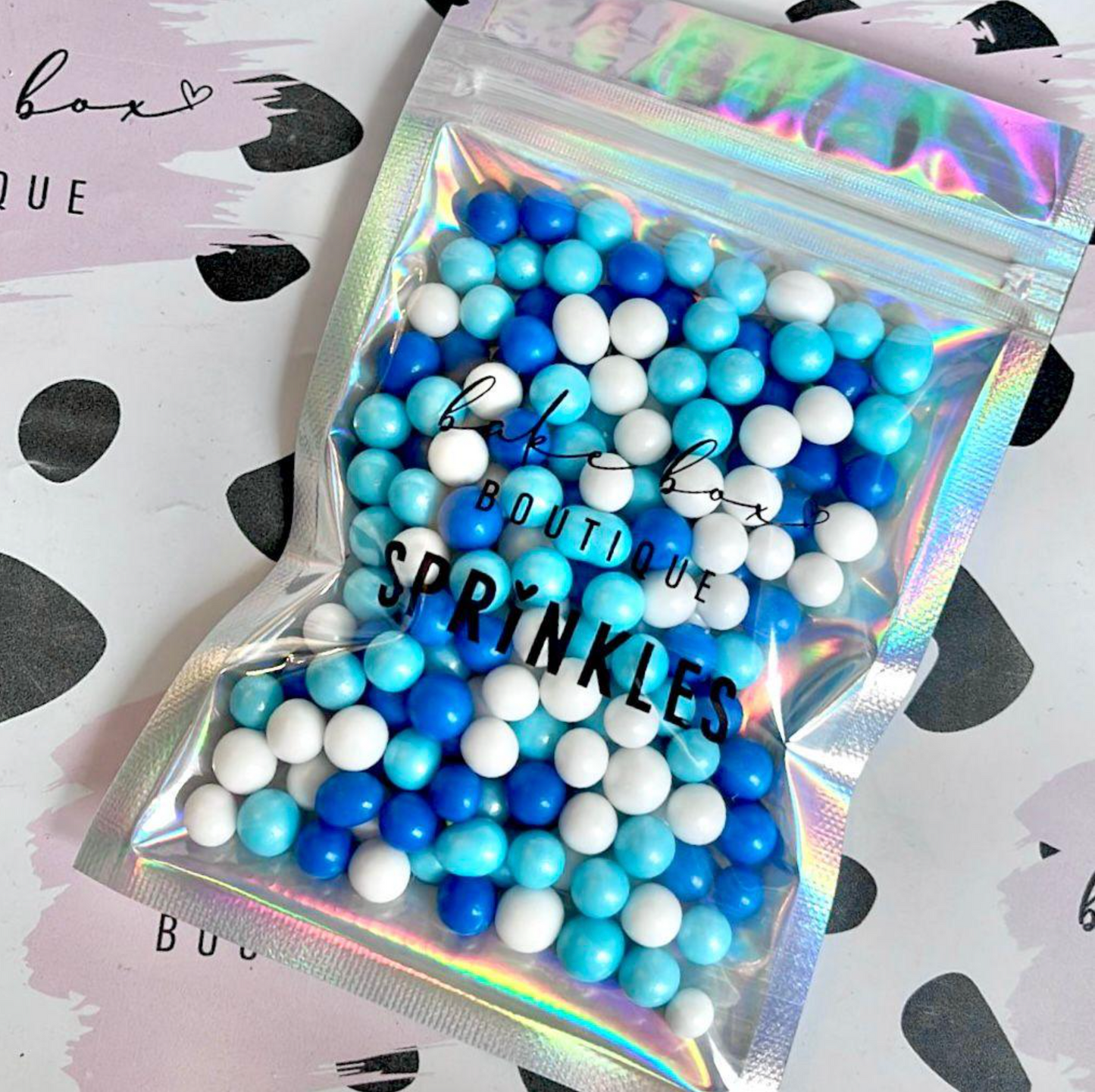 BLUE MIX SMALL CHOCOBALLS - SPRINKLES