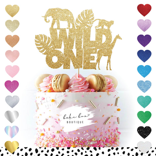 WILD ONE 'ANIMAL' - CAKE TOPPER