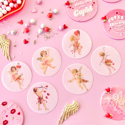 EDIBLE TOPPERS - CUPID