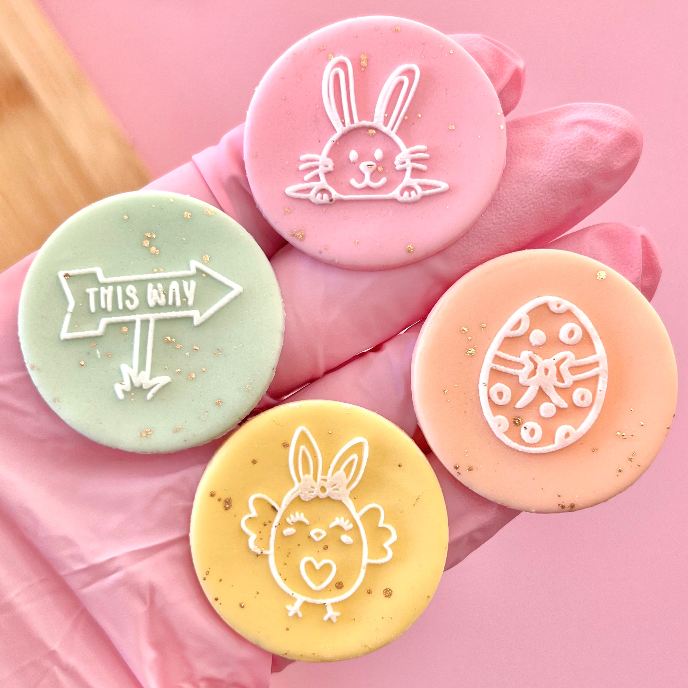 MINI 4-IN-1 EASTER - RAISED EMBOSSER SET – Bake Box Boutique