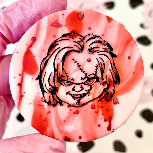 CHUCKY FACE  - RAISED EMBOSSER