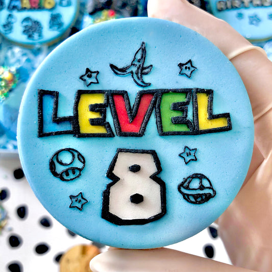 SUPER MARIO LEVEL 8 - RAISED EMBOSSER