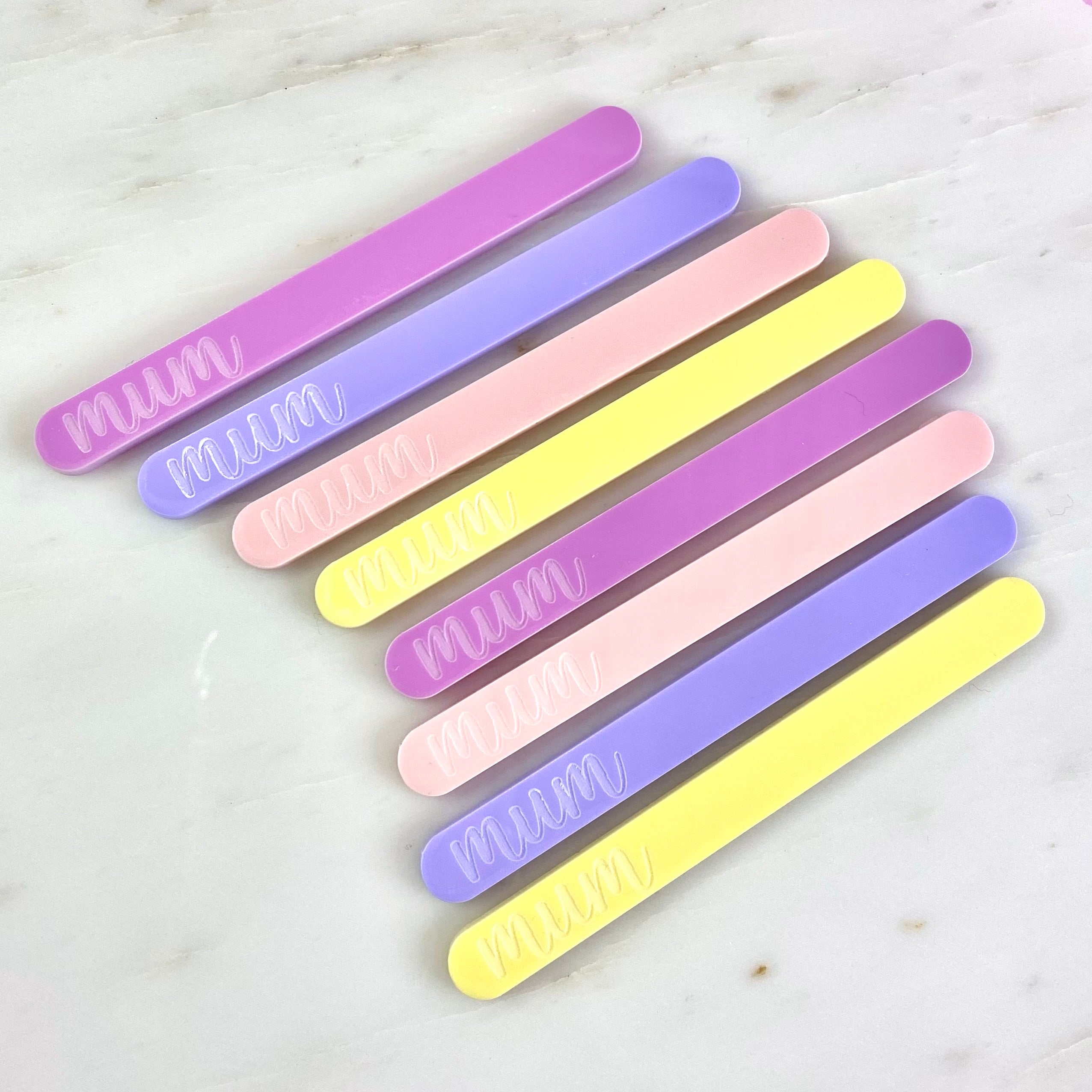 MUM CAKESICLE STICKS - PACK OF 6 – Bake Box Boutique