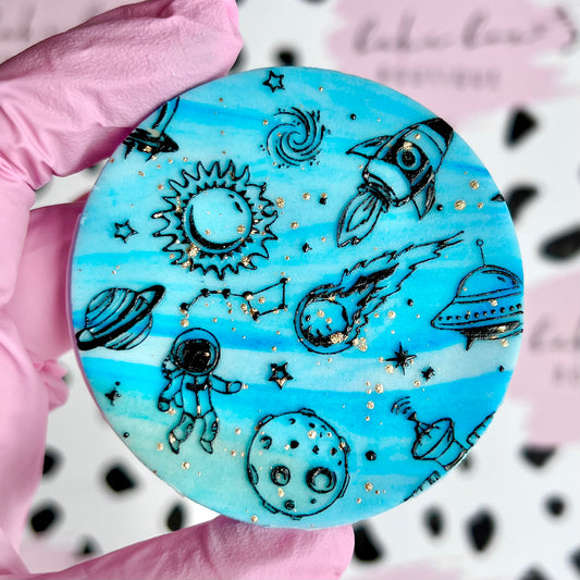 SPACE PATTERN - RAISED EMBOSSER