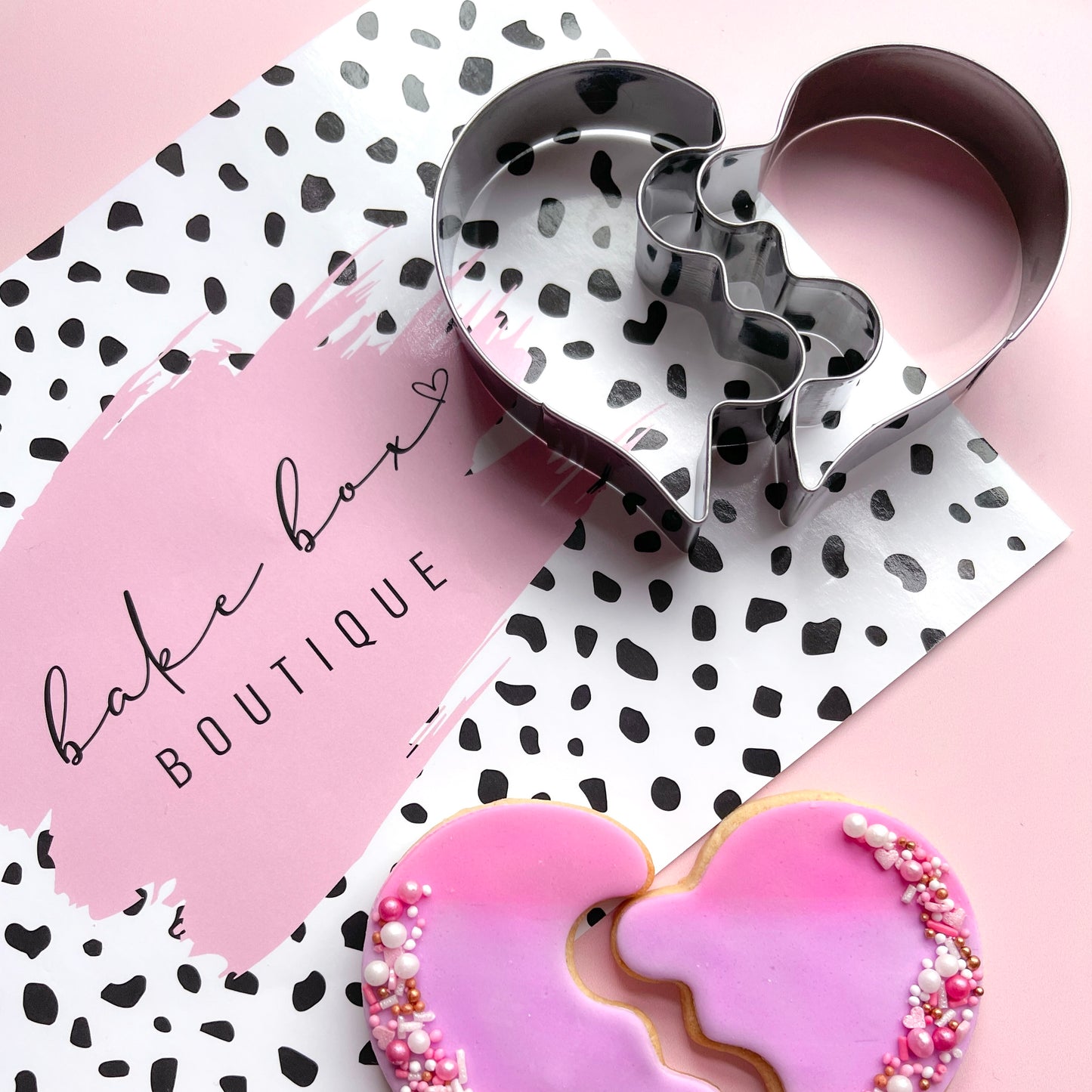HEART PUZZLE COOKIE CUTTER