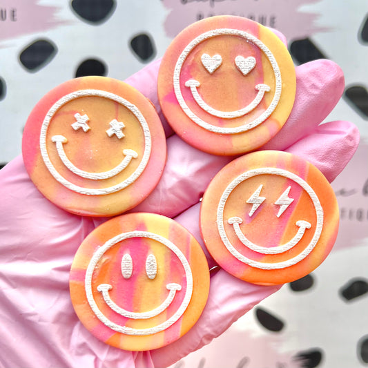 MINI 4-IN-1 SMILEY FACES - RAISED EMBOSSER SET