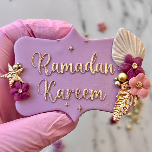 RAMADAN KAREEM- RAISED EMBOSSER