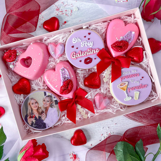 OH HEY GALENTINE  - DOUBLE POP - RAISED EMBOSSER