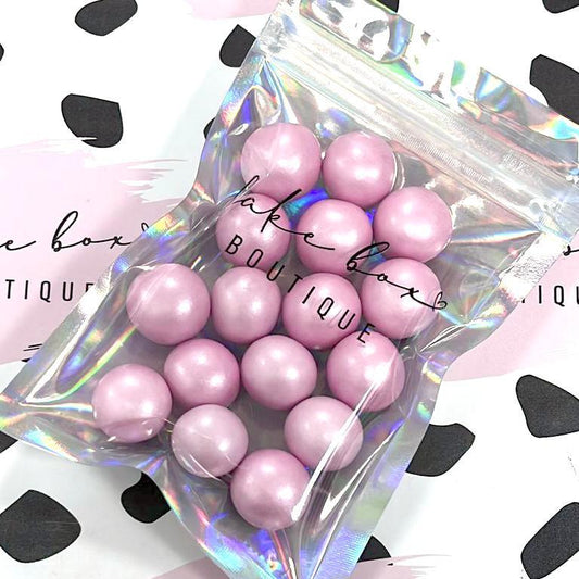 XXL PINK PEARL CRISPY CHOCOBALLS - SPRINKLES