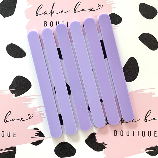 LILAC CAKESICLE STICKS - PACK OF 6